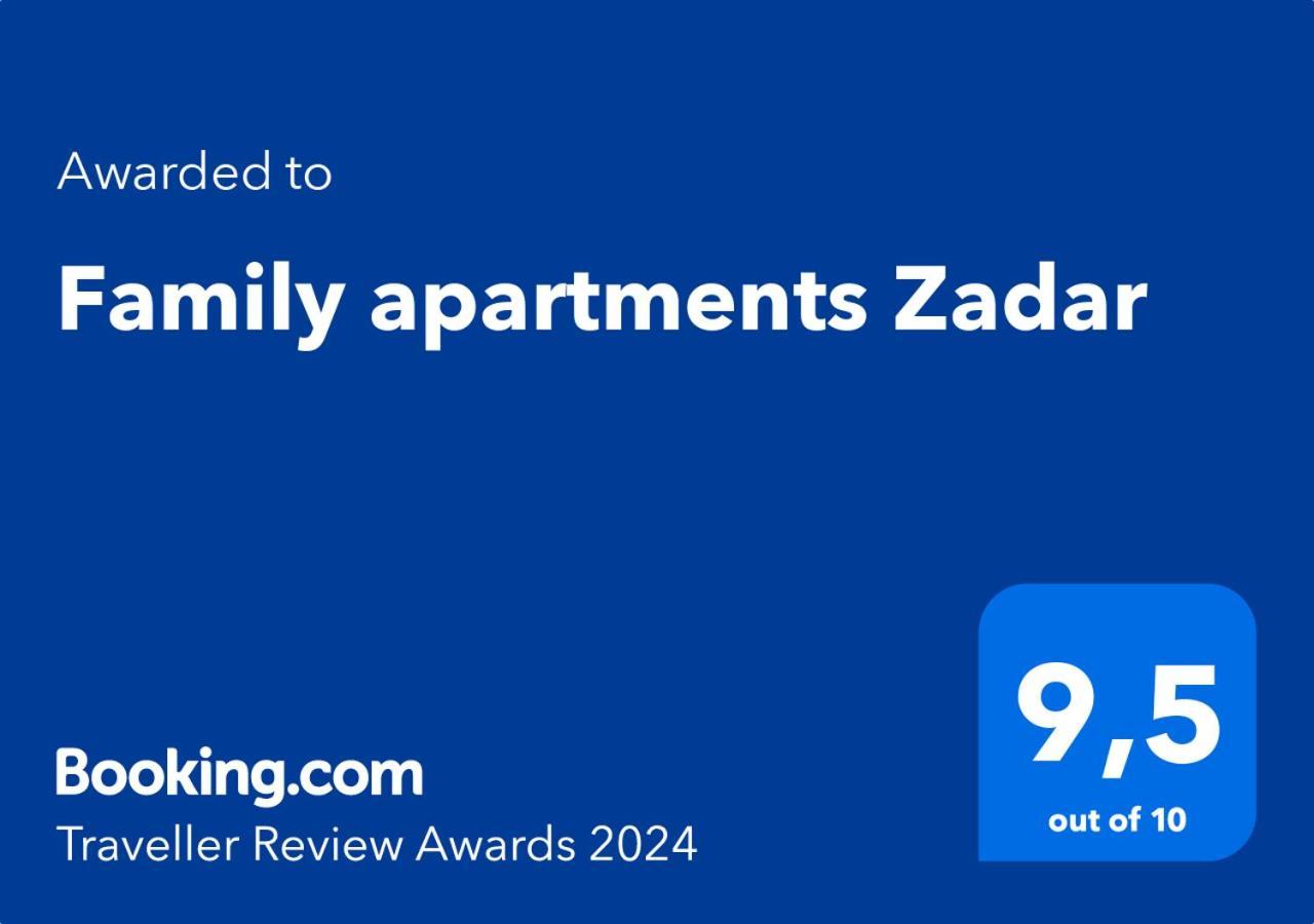 Family Apartments Zadar - Ryanair Exclusive Eksteriør billede